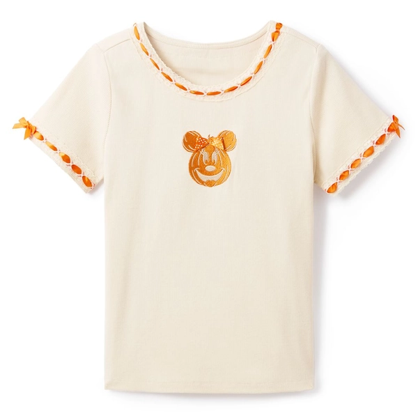Minnie Mouse Jack-o'-Lantern T-Shirt for Women by Her Universe | Disney Store
