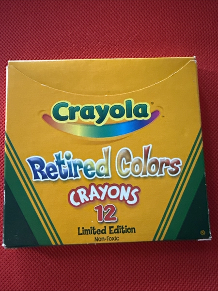 Vintage Crayons Set Of 12 Retired Colors Crayons NIB Binney$Smith Co