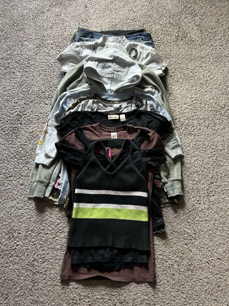 Vintage Y2K 2000s Bundle Lot Ed Hardy Happy Bunny Juicy Couture Grunge Mix Sizes