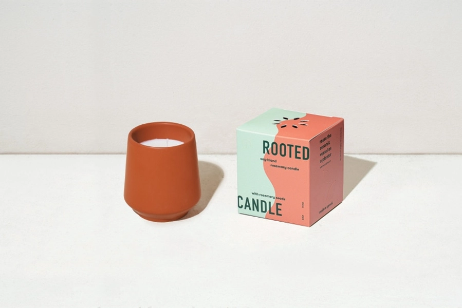 Rooted Candles | Rosemary