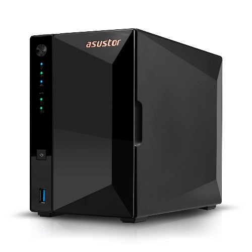 Asustor Drivestor 2 Pro Gen2 AS3302T v2, 2 Bay NAS Storage, 1.7GHz Quad-Core, 2.5GbE Port, 2GB RAM DDR4, Network Attached Storage Device for Home Personal Cloud Storage (Diskless) - 2 Bay - Drivestor Pro Gen2