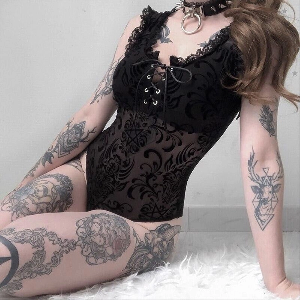 Gothic Beauty Bodysuit