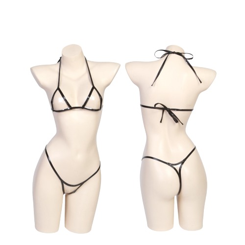 Soul Snatch | Parts: "See it Through" Transparent Bikini - Syrupy+ Black Edge / One Size