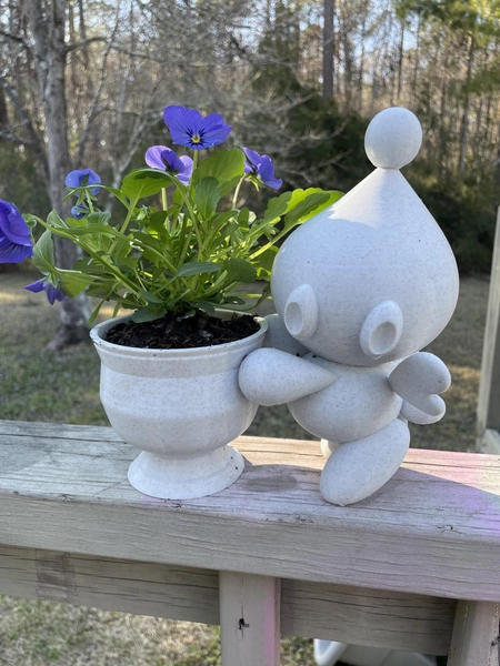 Sonic Chao Garden Inspired Planter