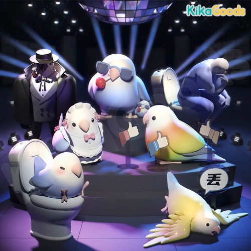 Bad Bad Birdie Love Bird Series Blind Box【Shipped in Q1 2024】 | A Blind Box