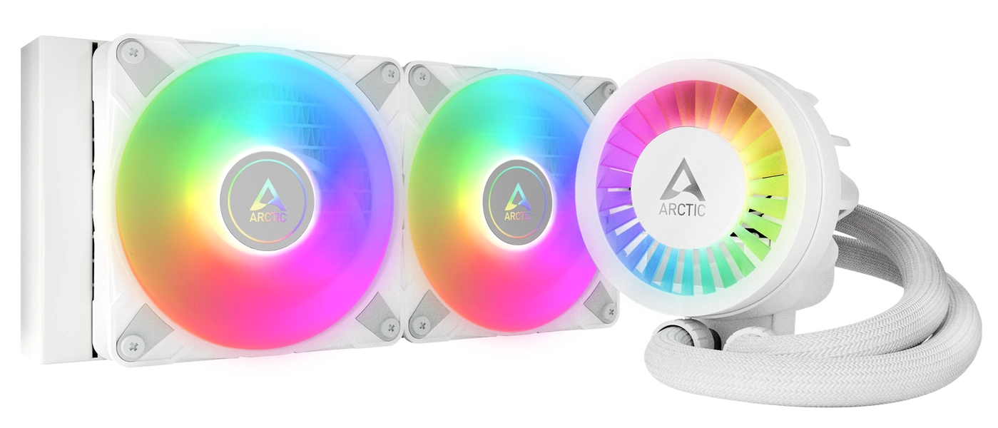 Arctic Cooling Liquid Freezer III 240 A-RGB White CPU Cooler