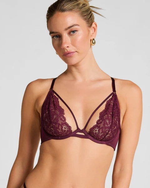 Cinnamon Non-Padded Underwired Bra n panty