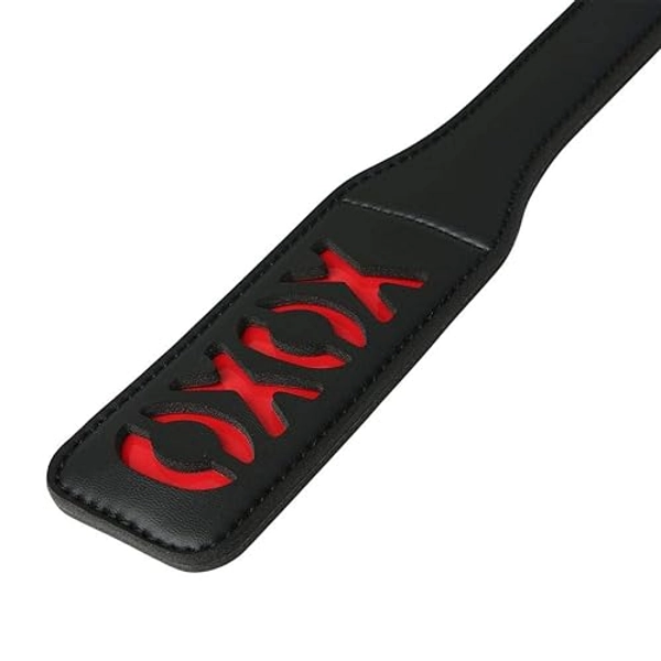 S&M XOXO Paddle: Black