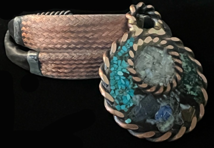 Angelic Armor Set (Archangel Michael Pendant and the Archangel Metatron Anklet)