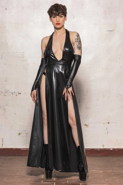 Lilith robe vinyle mat