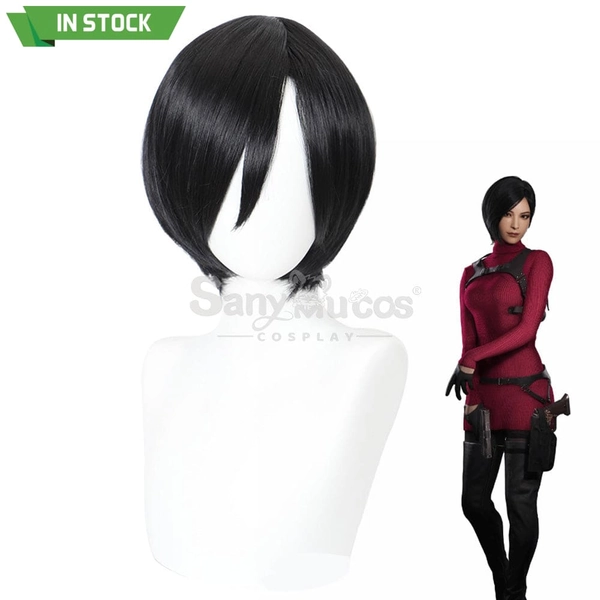 【In Stock】Game Resident Evil 4 Remake Cosplay Ada Wong Cosplay Wig