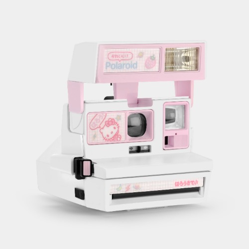 Hello Kitty x Polaroid 600 Strawberry Milk Instant Film Camera
