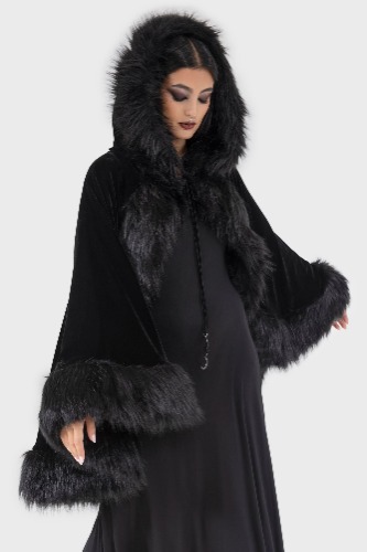 Dark Aura Cloak - LXL / Black / 95% Polyester 5% Elastane
