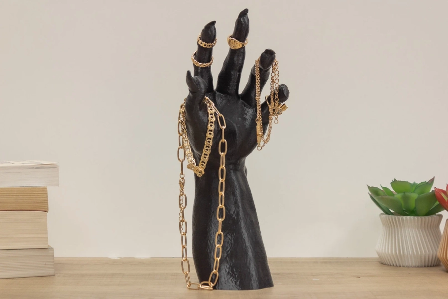 Beast Claw Hand Jewelry Display | Jewelry Holder | Ring Display | Horror Decor