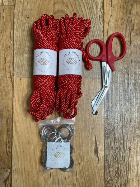 Shibari Starter Kit - Silk Ropes