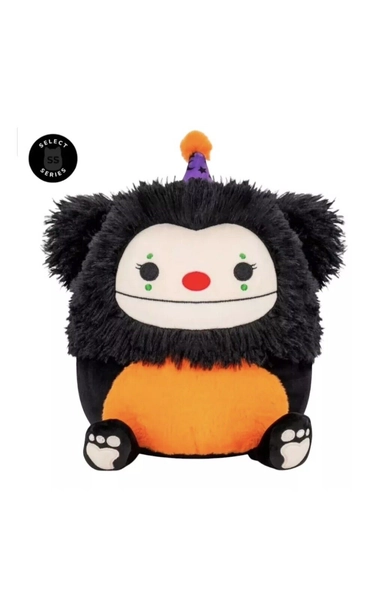 Squishmallow Feather Bigfoot Clown 2024 Mallow Mash 10” Select Series
