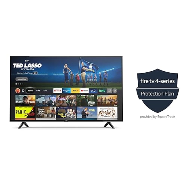 Amazon Fire TV 55" 4-Series (newest model), 4K UHD smart TV with 4-Year Protection Plan