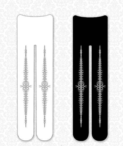 DuskProphecy -The Spiny Bones- Gothic Tights
