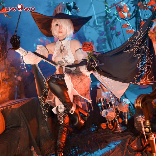【Clearance Sale】Uwowo Nier: Automata 2B Caster Fanart Cosplay Costume - 【In Stock】Set A (costume) XXL