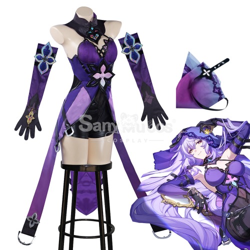 【In Stock】Game Honkai: Star Rail Cosplay Black Swan Cosplay Costume Plus Size - XXXL