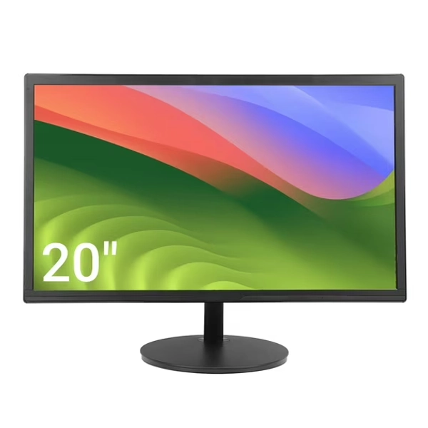 20 Inch Computer Monitor, 1600 x 900 HD Desktop Monitor with HD-MI & VGA Ports, 60Hz LED Monitor for PC, Laptop, VESA Mounting, BlueLight Filter & Flickerless Technology, for Work Office Home