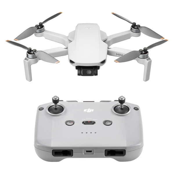 DJI Mini 4K, Drönare med 4K UHD-kamera för vuxna, under 249 g, Stabiliserande kardanupphängning 3 axlar, 10 km videosändning, Auto retur, 1 batteri för 31 min max flygtid, C0