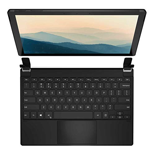 Brydge 12.3 Pro+ Wireless Keyboard Type Cover with Precision Touchpad | Compatible with Microsoft Surface Pro 7, 6, 5 & 4 | Designed for Surface | (Black) - Black