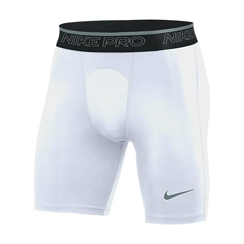 Nike Mens Pro Training Compression Shorts - Medium - White