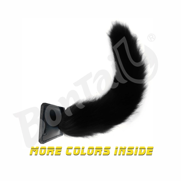 High Quality Fur Tail Harness + Belt