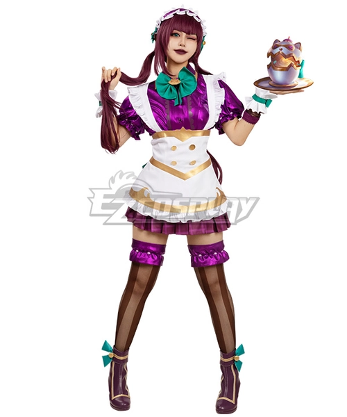 League of Legends LOL Cafe Cuties Jinx Cosplay Costume