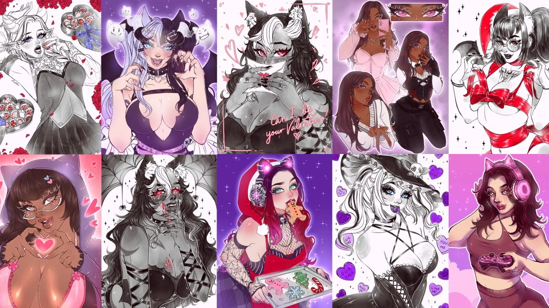 Energy Drink  between Tiddies YCH 🍋‍🟩by karlotik97 (@karlotik97)