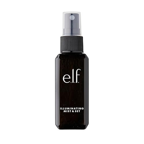 e.l.f. Lumious Mist & Set, Setting Spray To Give Makeup A Lasting, Radiant Finish, Infused With Vitamins A, C & E, Small, 2 Fl Oz - 2 Fl Oz (Pack of 1)