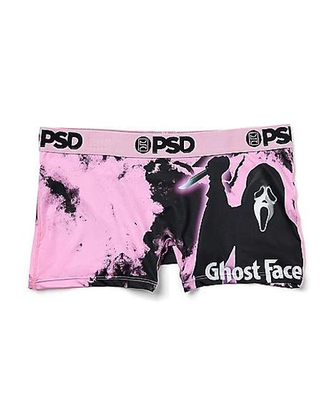 PSD Pink Ghost Face Boyshorts
