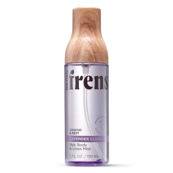 Being Frenshe Women's Hair, Body & Linen Mist Body Spray with Essential Oils - Lavender Cloud - 5 fl oz
