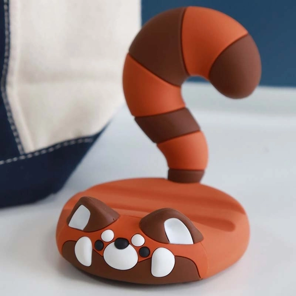 Red Panda Phone Holder Stand Cute Lesser Panda Switch OLED Stand