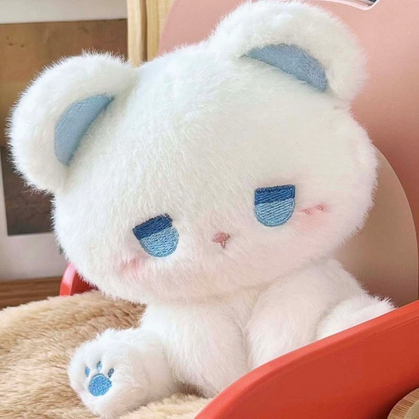 Gloomy Bear Plush Toy Fluffy Cat Plushie 6in Stuffed Animal