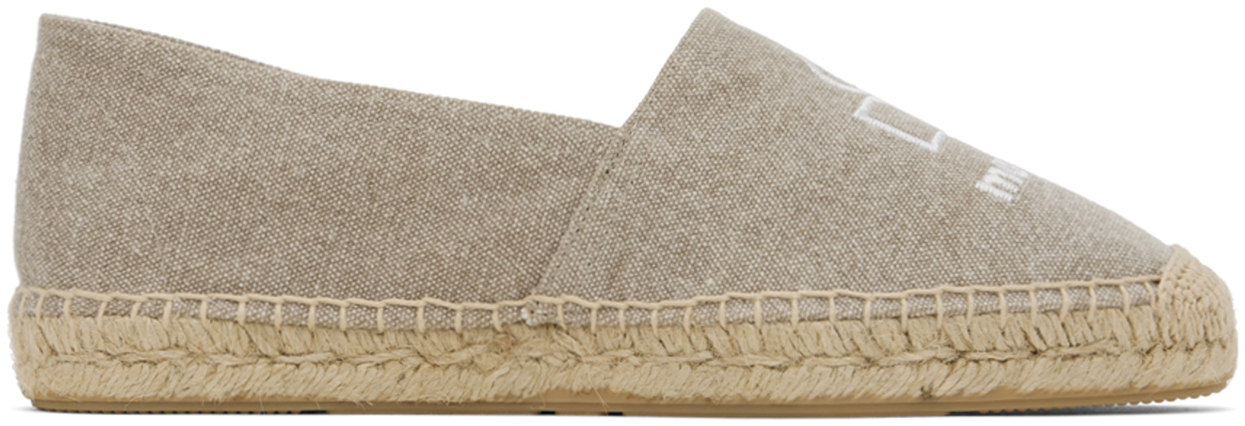 Beige Canae Cotton Espadrilles