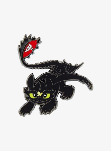 How To Train Your Dragon Toothless Enamel Pin
