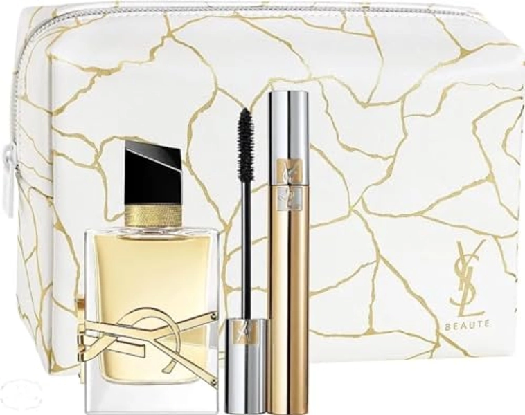 YSL LIBRE SET: EDP SPRAY 50ML + 7.5ML + POUCH