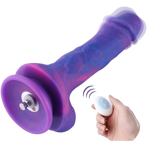 Hismith 8.38 Vibrating Silicone Dildo with KlicLok System