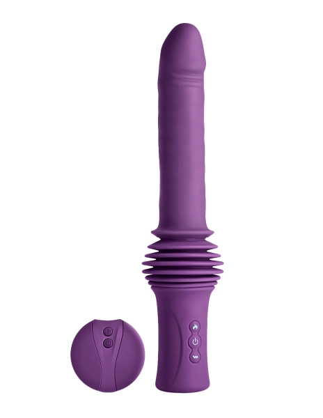 Inya Super Stroker Thrusting Vibrator | Purple