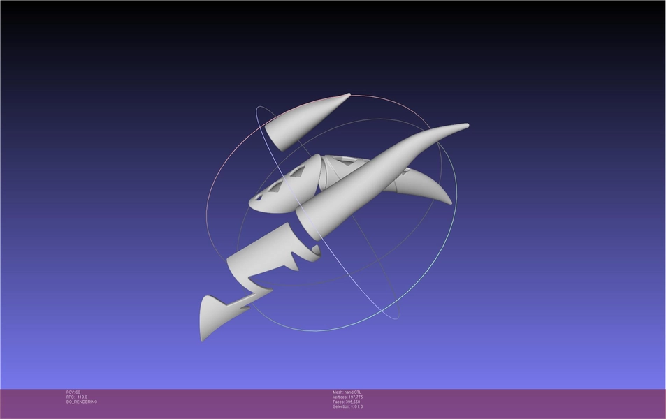 archivo 3D ningguang 