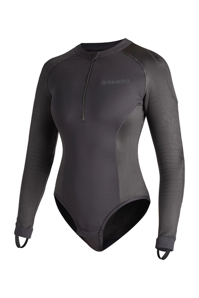SHELL WW BLACK 02 - Protective motorcycle base layer / body