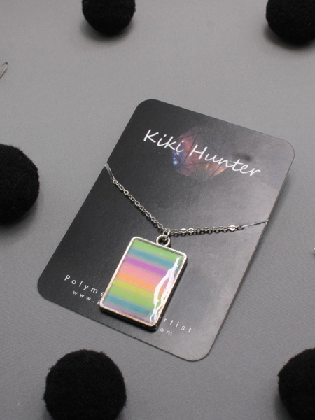 Neon Rainbow Pendants