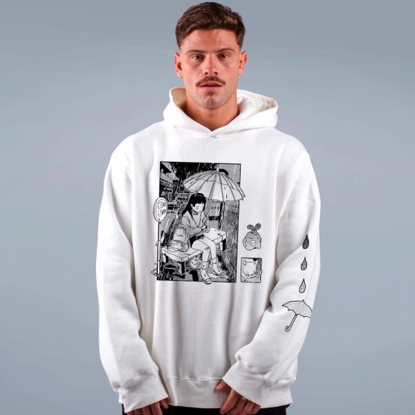 MOLETOM OFF WHITE - BUS STOP