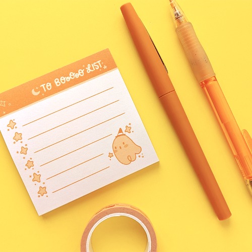 To Boo List Sticky Notes