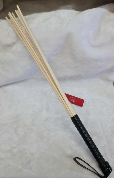 8 rattan canes with Black Handle, flogging, caning, spanking, sissy maid UK POST