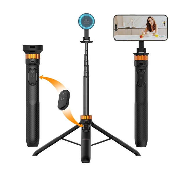 63'' Magnetic iPhone tripod Phone Selfie Stick Tripod