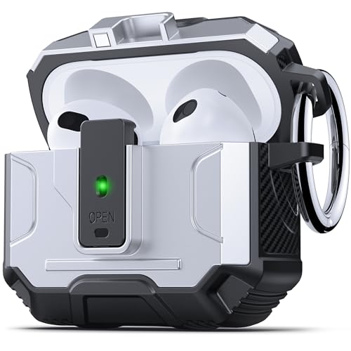 Airpods Case - Black & Silver