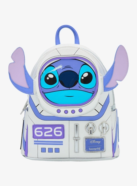 Loungefly Disney Lilo & Stitch Astronaut Stitch Figural Mini Backpack — BoxLunch Exclusive